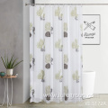 PEVA Shower Curtain with Ocean Design Printing